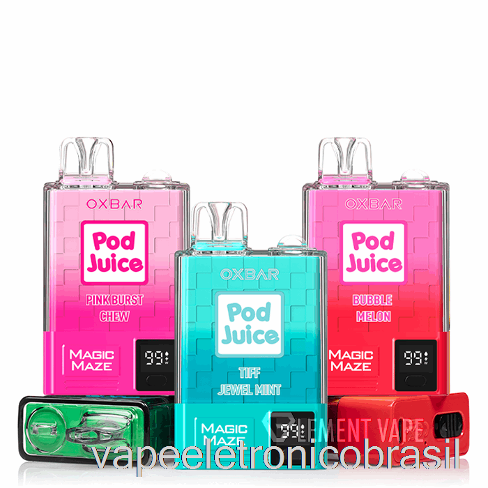 Vape Vaporesso Oxbar Magic Maze Pro 10000 Bastão De Doces Descartável - Suco De Vagem